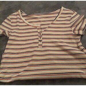American eagle striped top